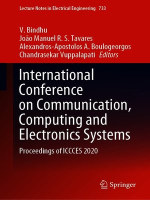 cover image of International Conference on Communication, Computing and Electronics Systems